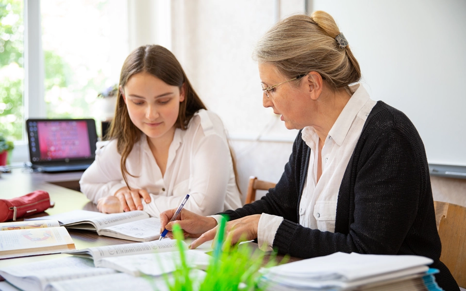 student and tutor